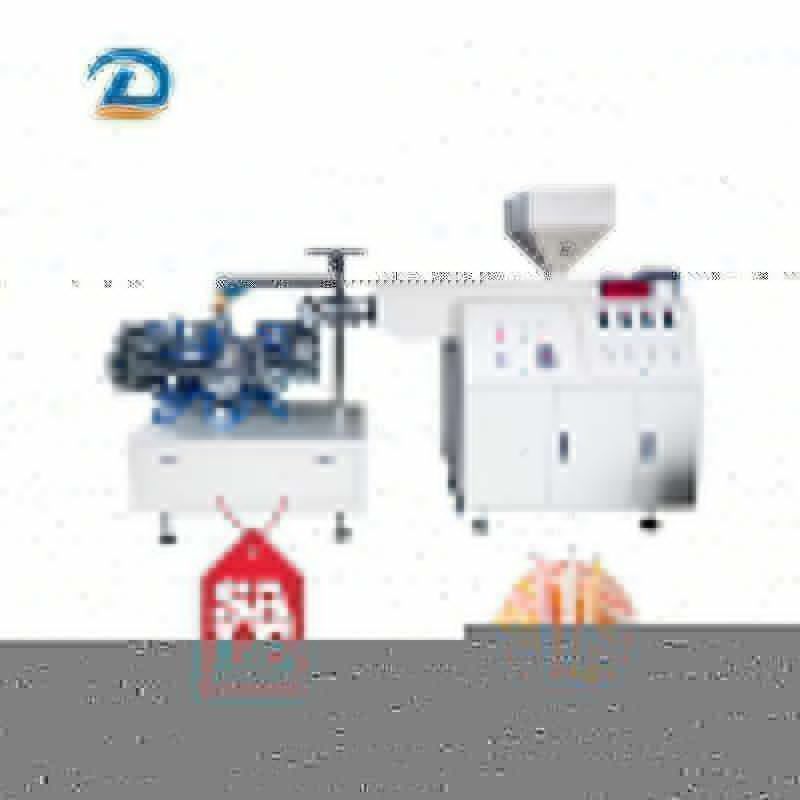 Moldagem por sopro e extrus&atilde;o de picol&eacute;s de LDPE rotacionais com 4 moldes totalmente autom&aacute;ticas M&aacute;quinas