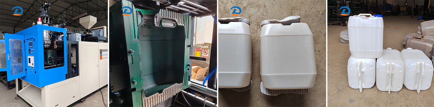 Máquina sopradora de garrafas de bebidas semiautomática de alta eficiência | Produção de garrafas plásticas duráveis e econômicas