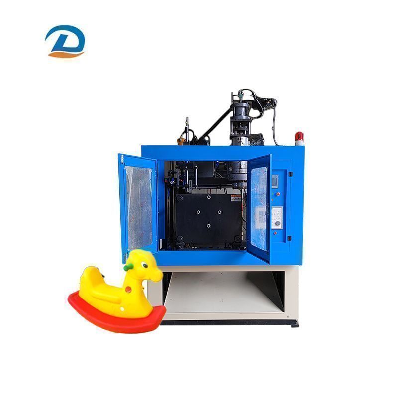 M&aacute;quina sopradora de pote de &oacute;leo de parafuso duplo semiautom&aacute;tica com design de linha de n&iacute;vel de l&iacute;quido